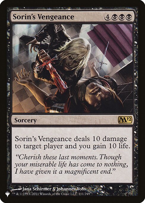 Sorin's Vengeance (plst) M12-111