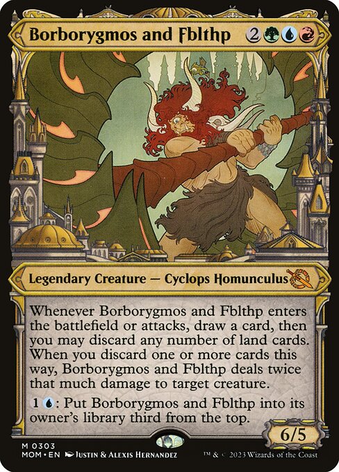 Borborygmos and Fblthp card image