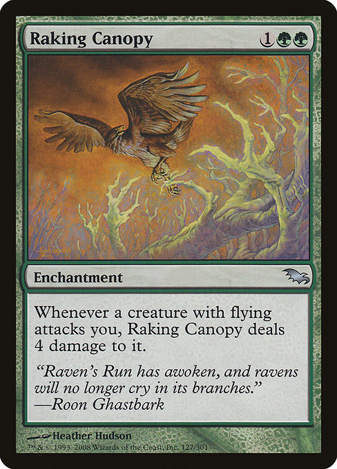 Raking Canopy (Shadowmoor #127)