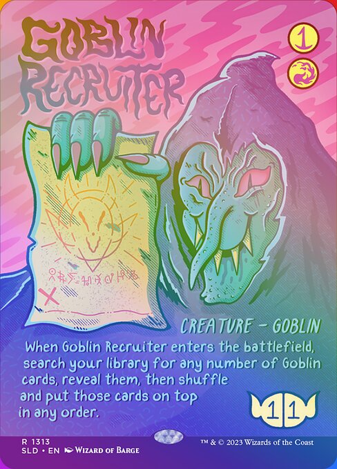 Goblin Recruiter (Secret Lair Drop #1313★)