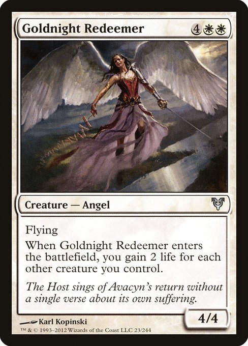 Goldnight Redeemer (Avacyn Restored #23)