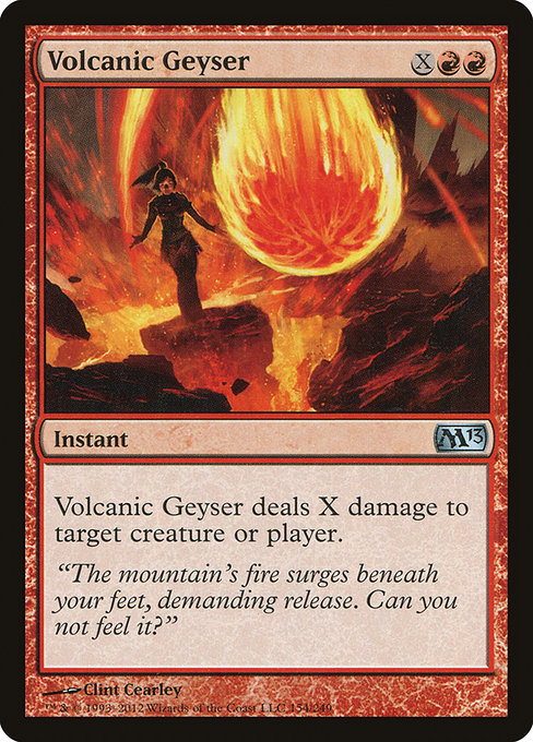Volcanic Geyser card image