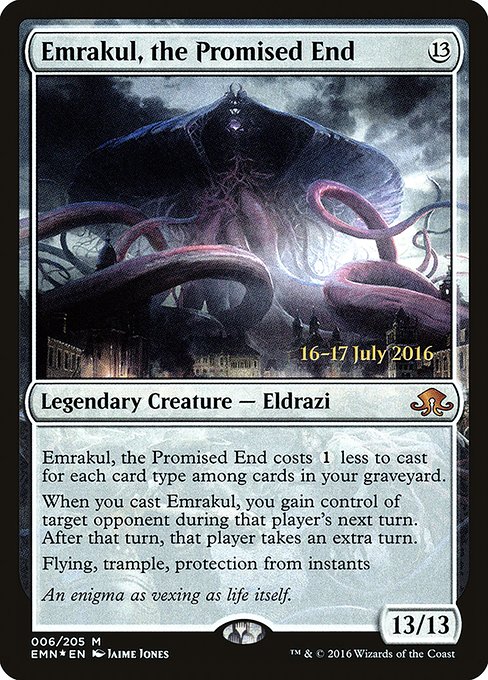 Emrakul, the Promised End (Eldritch Moon Promos #6s)