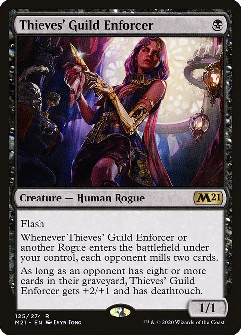 Thieves' Guild Enforcer (Core Set 2021 #125)