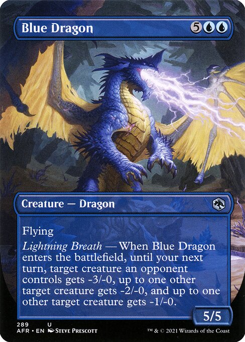Dragon bleu|Blue Dragon
