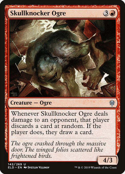 Skullknocker Ogre (Throne of Eldraine #142)