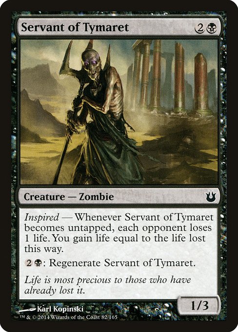 Servant of Tymaret card image