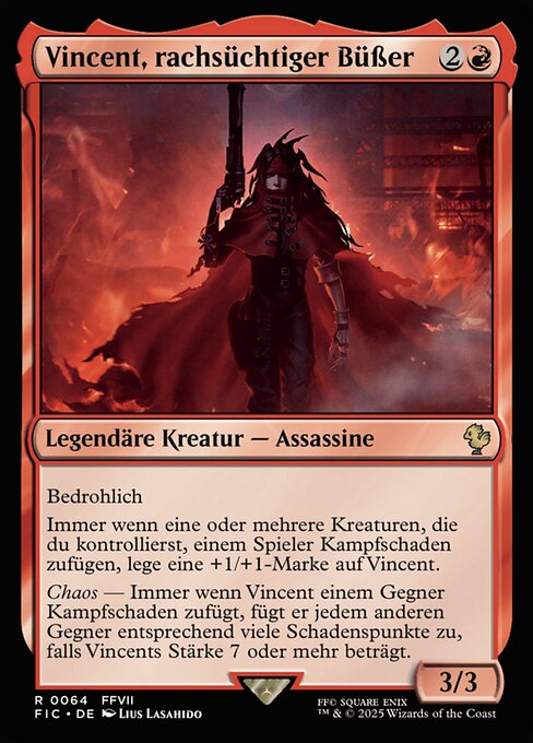 Vincent, Vengeful Atoner