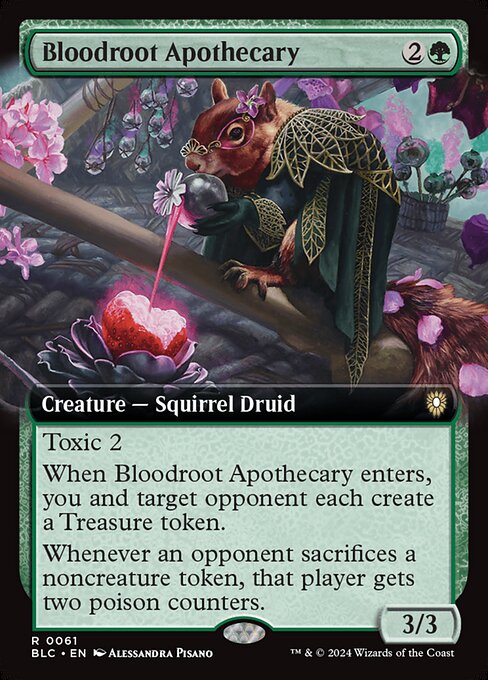 Bloodroot Apothecary (Bloomburrow Commander #61)