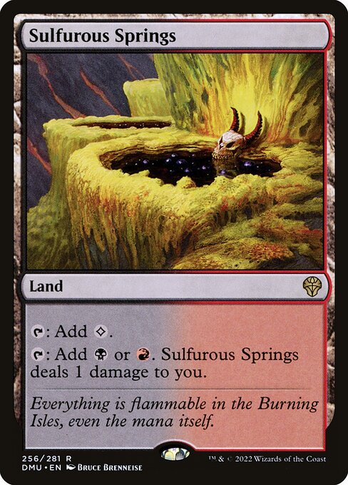 Sulfurous Springs (Dominaria United #256)