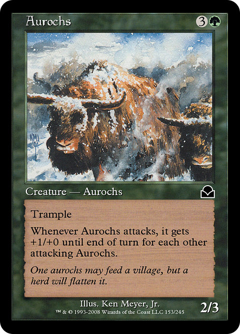 Aurochs (Masters Edition II #153)