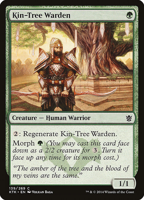 Kin-Tree Warden (Khans of Tarkir #139)
