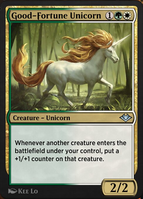 Good-Fortune Unicorn (Jumpstart: Historic Horizons #694)
