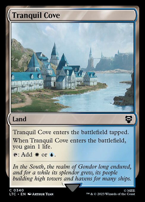 Tranquil Cove (Tales of Middle-earth Commander #340)