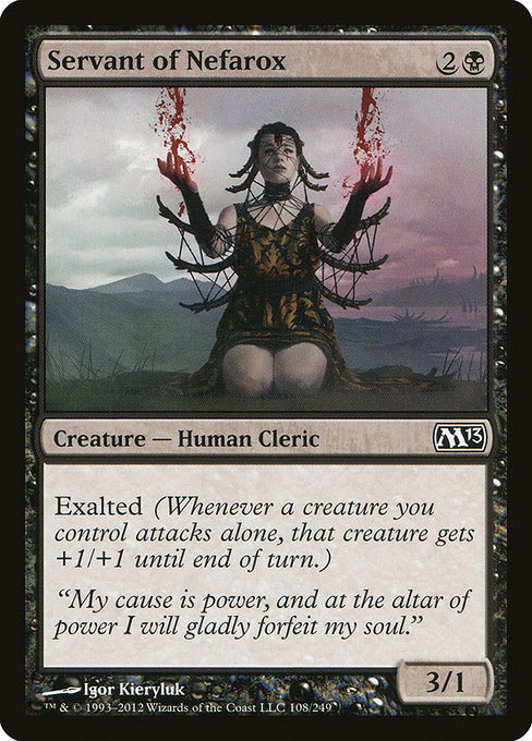 Servant of Nefarox card image