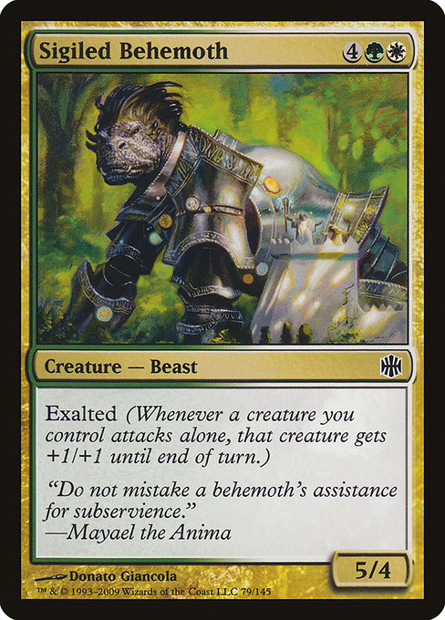 Sigiled Behemoth card image