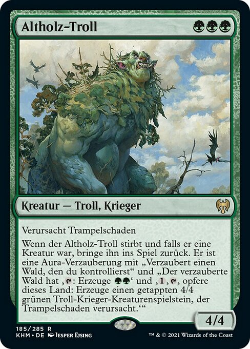 Old-Growth Troll (Kaldheim #185)