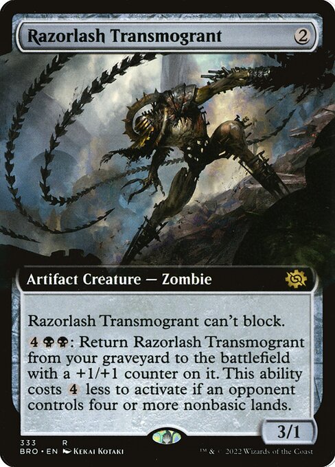 Razorlash Transmogrant (The Brothers' War #333)