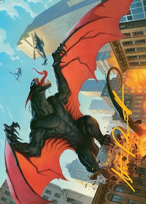 Grendel, Spawn of Knull // Grendel, Spawn of Knull magic the gathering card art