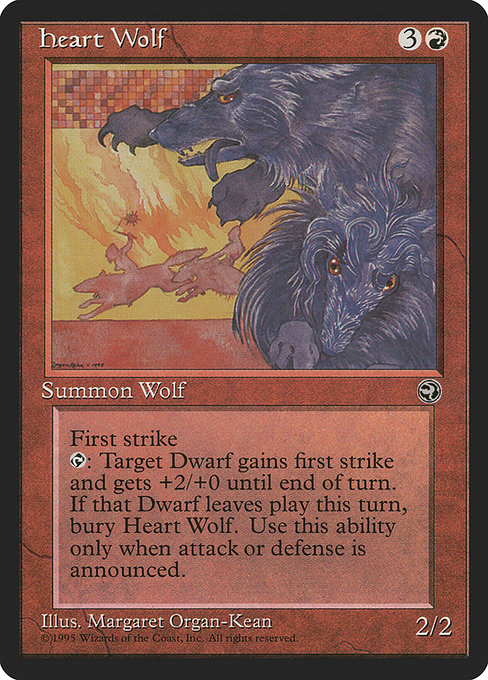 Heart Wolf card image