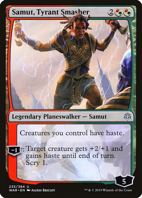 Samut, Tyrant Smasher (War of the Spark #235)