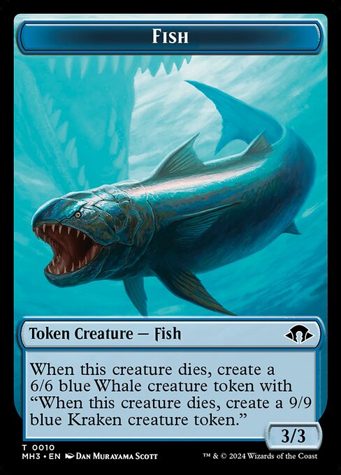 Fish (Modern Horizons 3 Tokens #10)