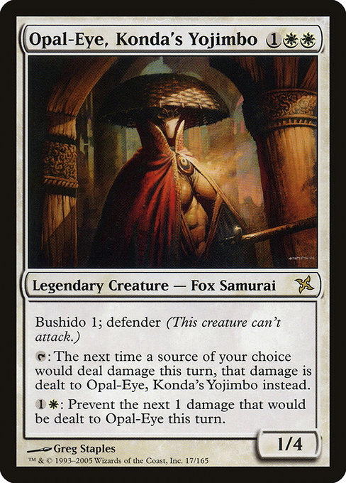 Opal-Eye, Konda's Yojimbo card image