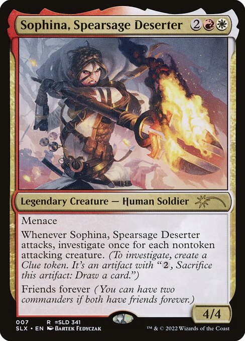 Sophina, Spearsage Deserter (slx) 7