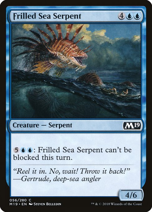 Frilled Sea Serpent card image
