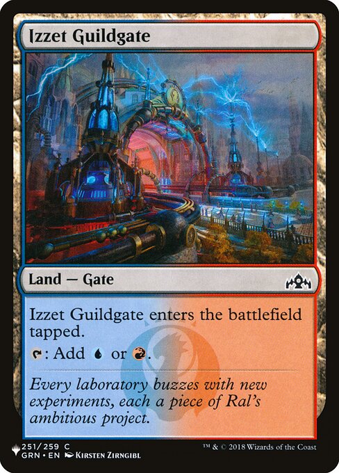 Izzet Guildgate (The List #GRN-251)