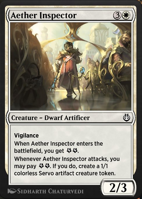 Aether Inspector (Kaladesh Remastered #3)