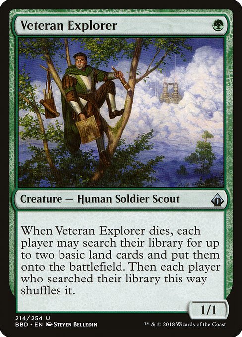Veteran Explorer (Battlebond #214)