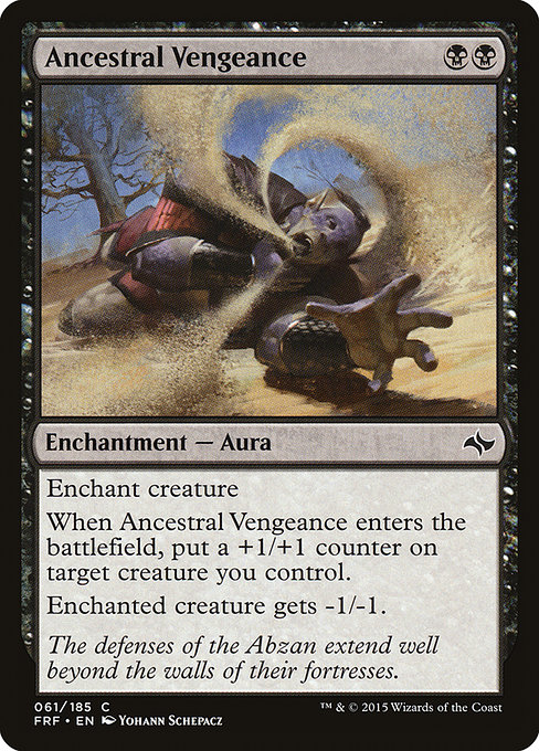 Ancestral Vengeance card image