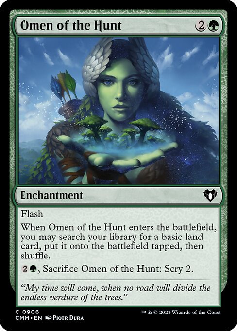 Omen of the Hunt (Commander Masters #906)