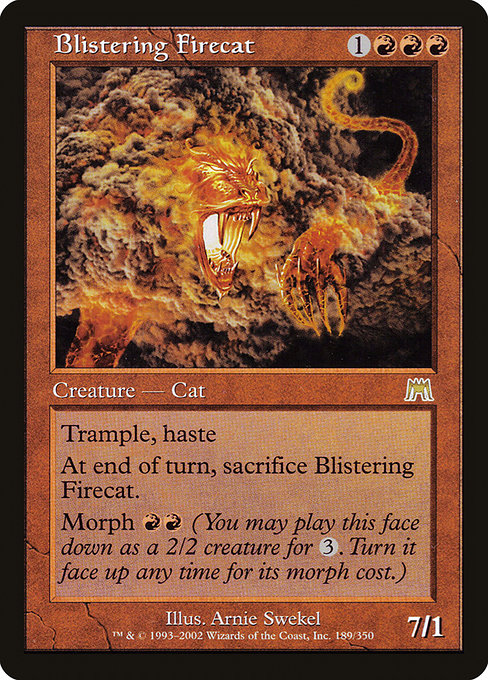 Blistering Firecat (Onslaught #189)