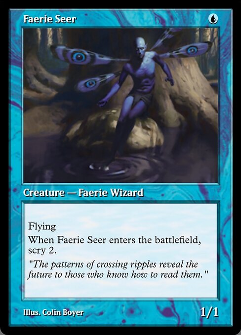 Faerie Seer (Magic Online Promos #91247)