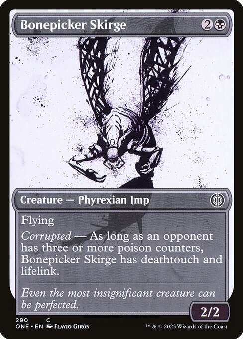 Bonepicker Skirge (Phyrexia: All Will Be One #290)