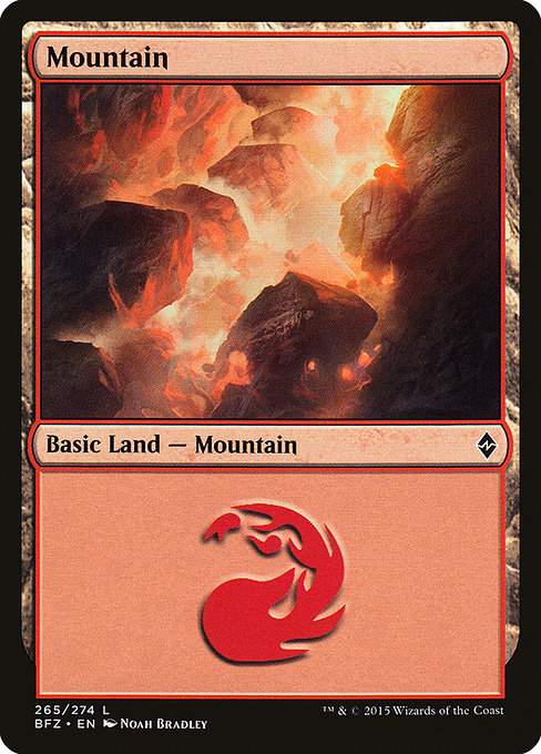 Mountain (Battle for Zendikar #265a)