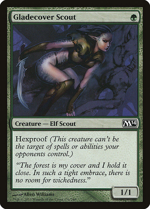 Gladecover Scout (Magic 2014 #176)