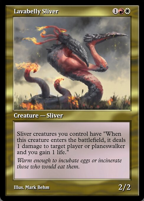 Lavabelly Sliver (Magic Online Promos #91355)