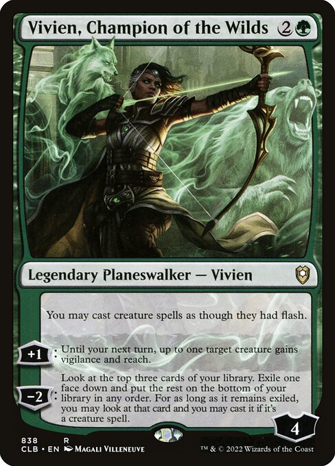 Vivien, Champion of the Wilds (clb) 838 Vivien, Champion of the Wilds (clb) 838