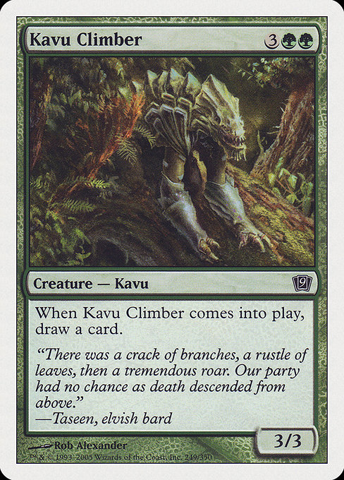 Kavu Climber (Ninth Edition #249)