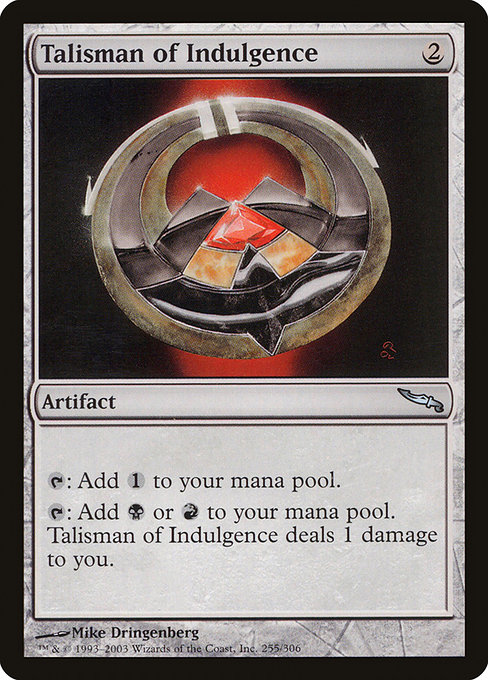 Talisman of Indulgence (MRD)