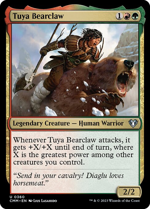 Tuya Bearclaw (Commander Masters #360)
