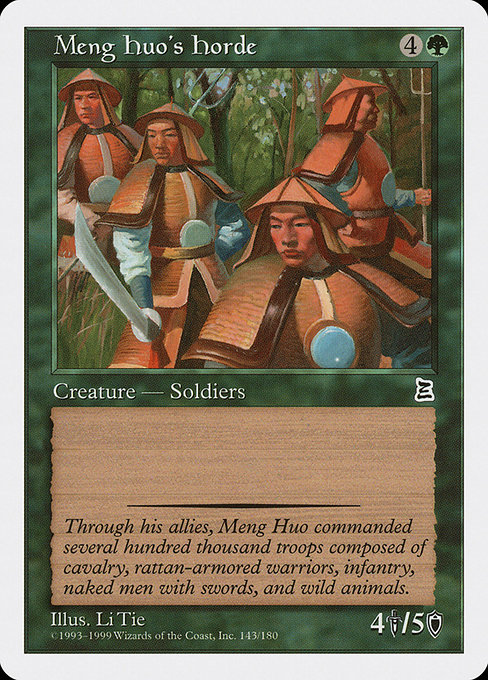 Meng Huo's Horde card image