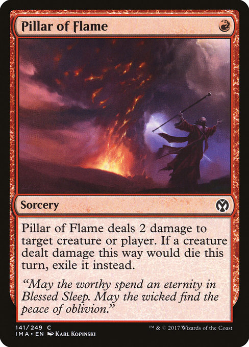Pillar of Flame (Iconic Masters #141)