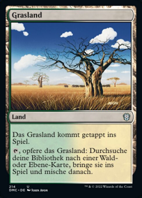 Grasslands (Dominaria United Commander #214)