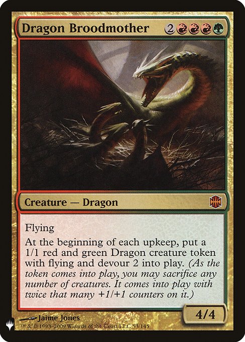 Dragon Broodmother (The List #ARB-53)