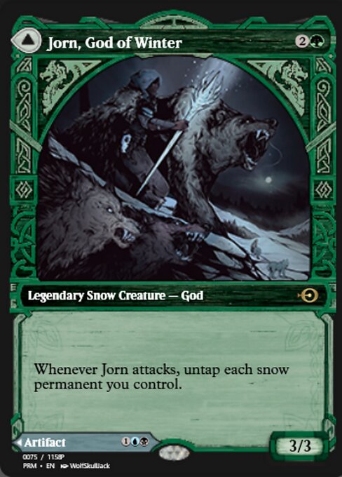 Jorn, God of Winter // Kaldring, the Rimestaff (prm) 88350