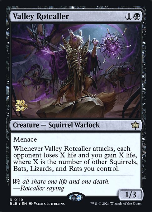 Valley Rotcaller (Bloomburrow Promos #119s)